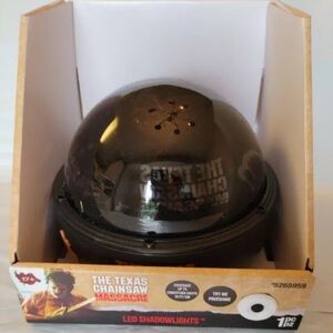 Texas Chainsaw Massacre LED Shadow Rotating Light Dome Projector Orange Gemmy